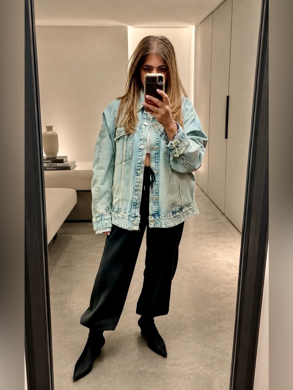 ZARA Oversized Denim Jacket